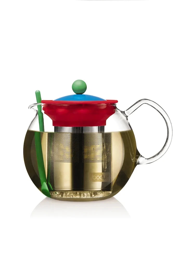 Bodum borosilikat cam çay demleyici MoMA Assam 1 l