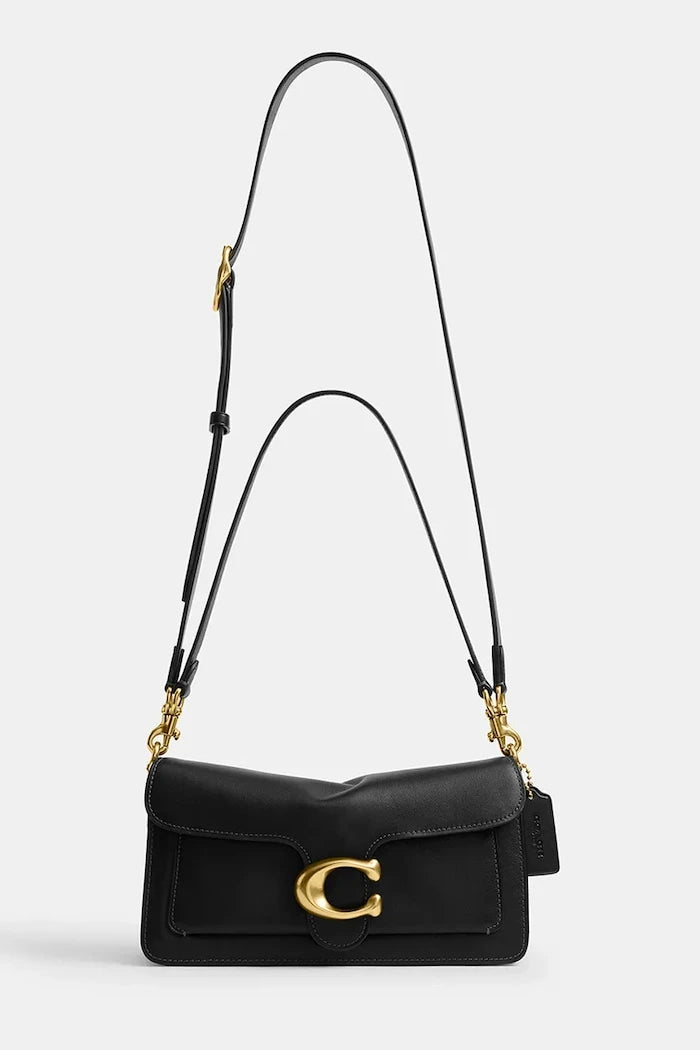 Coach чанта crossbody дамска от кожа Tabby 26 in Soft Grain Leather