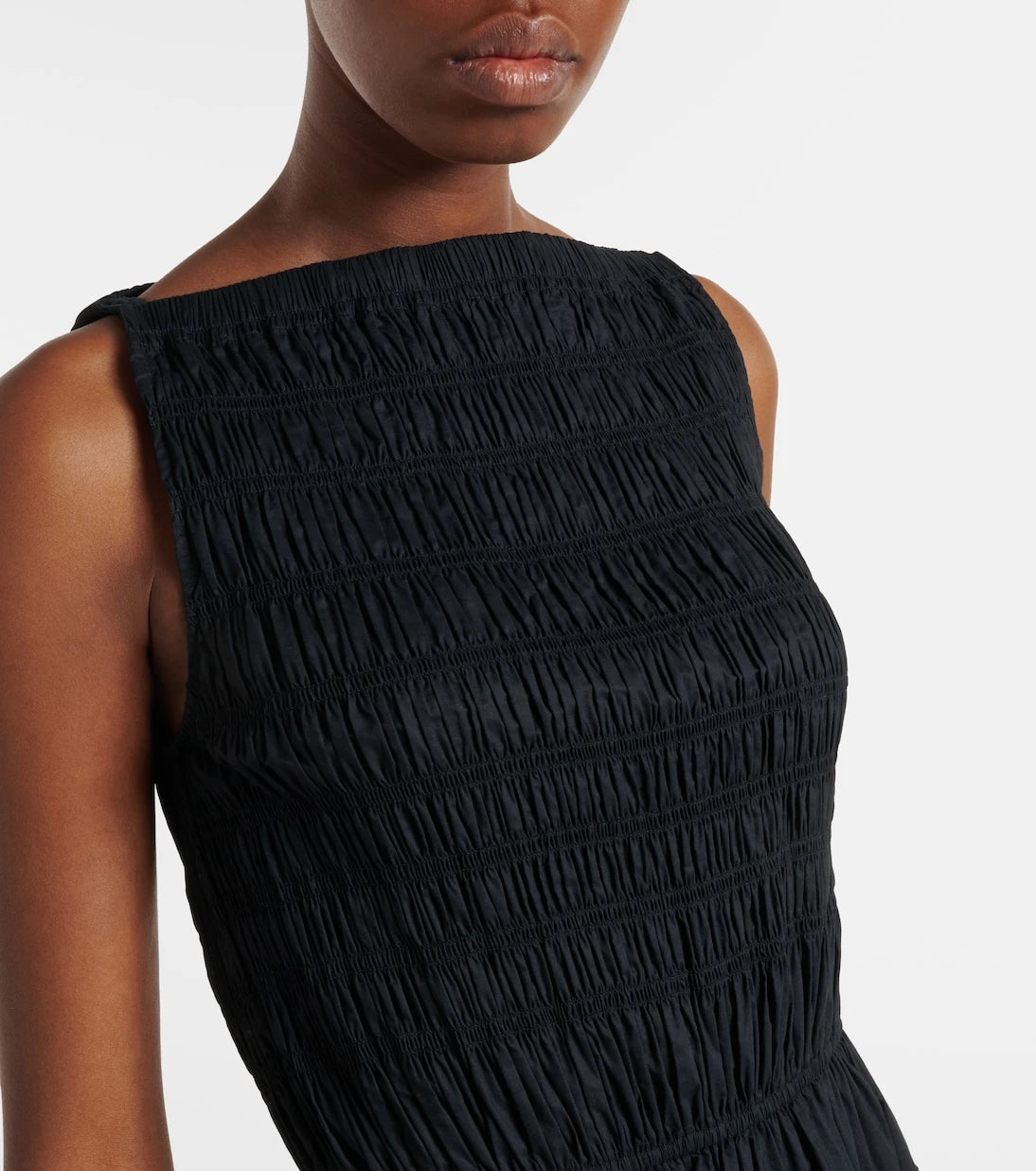 Dôen - Melie cotton poplin midi dress
