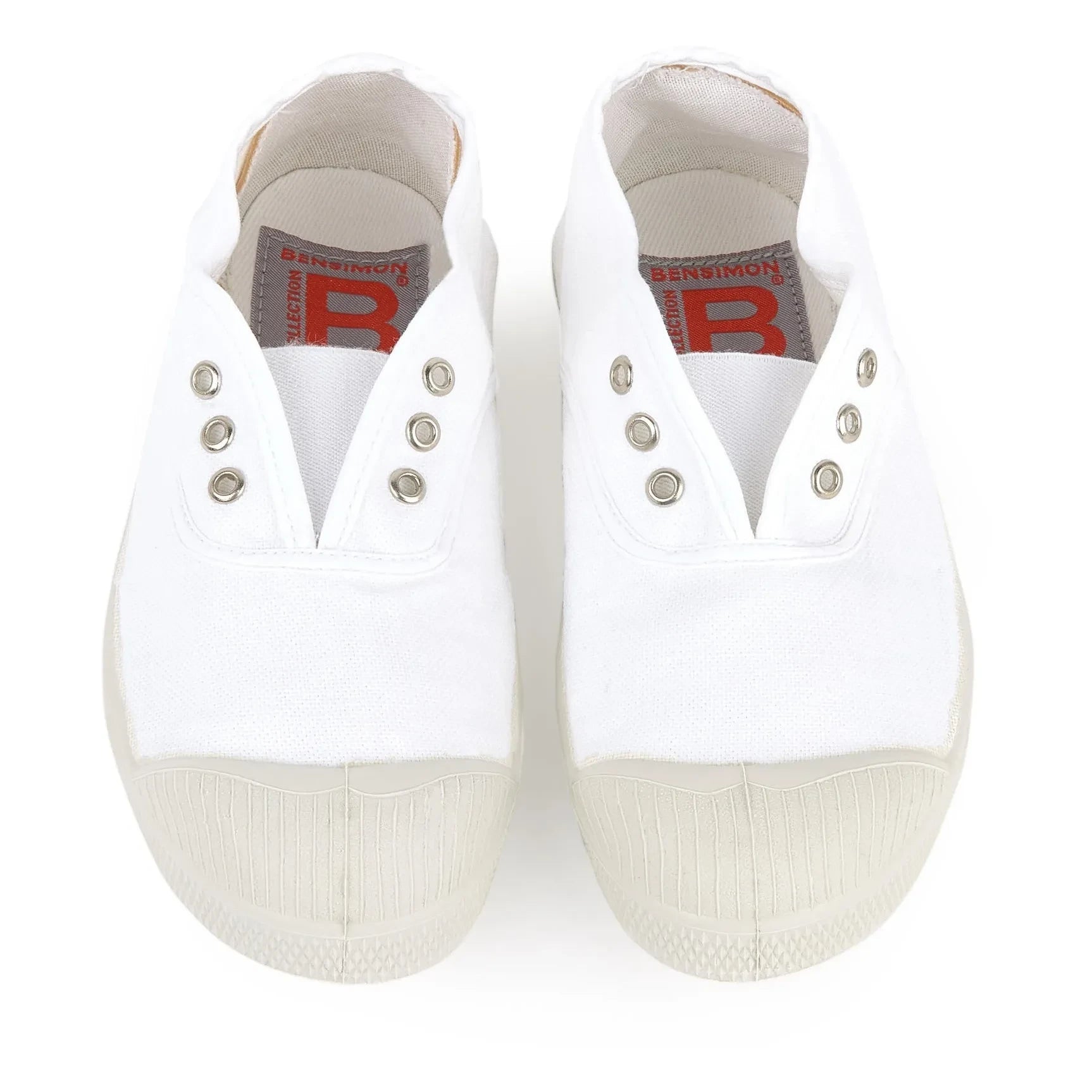 Bensimon - Elly plimsolls | White