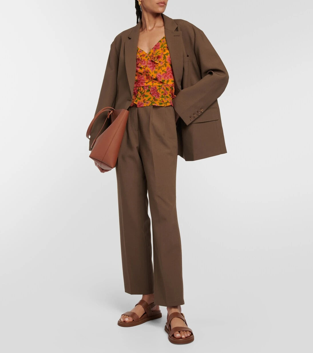 Veronica Beard - Floral silk top