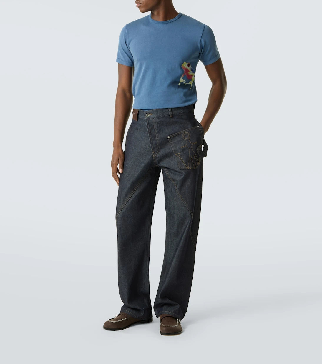 JW Anderson - Printed cotton jersey T-shirt