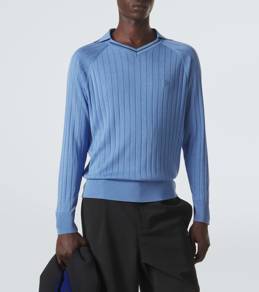 Wales Bonner - Roots polo sweater
