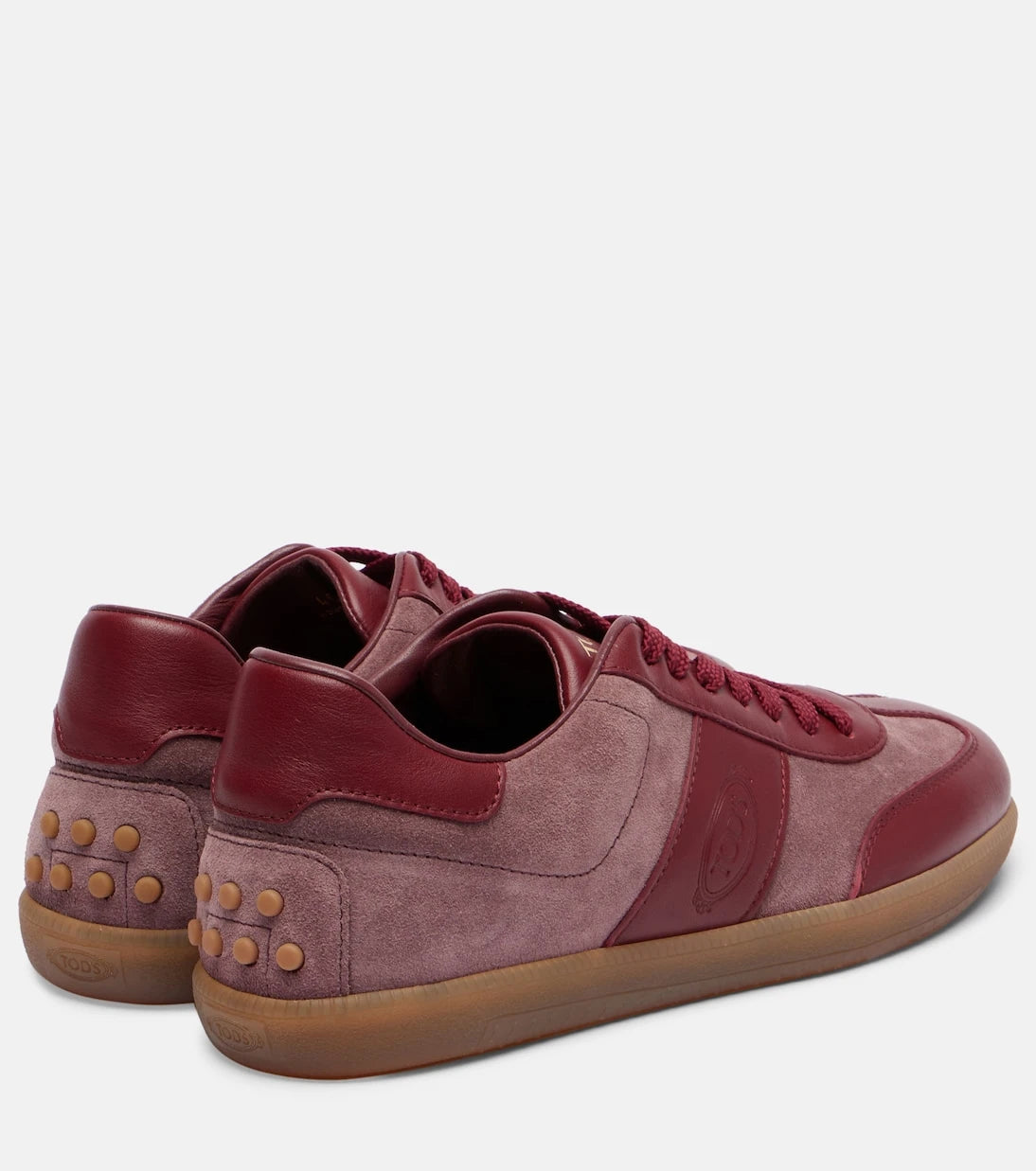 Tod's - Tabs deri ve süet spor ayakkabı
