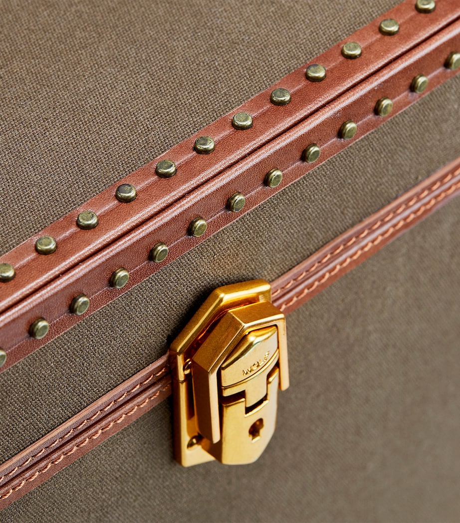 Vegan Leather Ida Trunk Jewellery Box