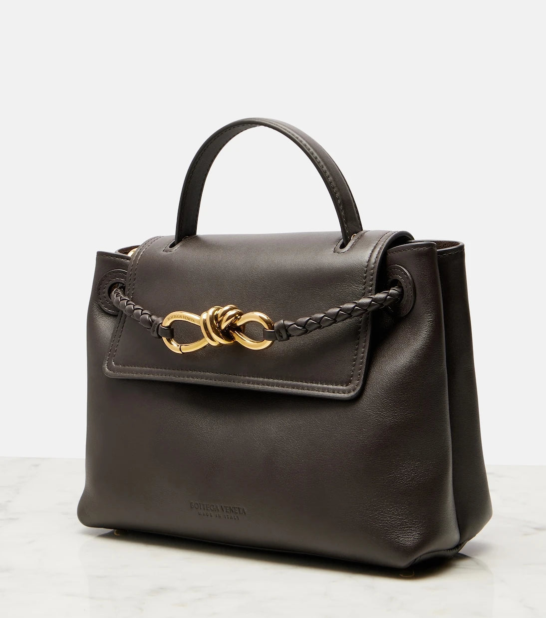 Bottega Veneta - حقيبة كتف صغيرة جلد Ciao Ciao