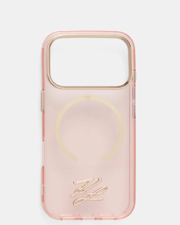 Karl Lagerfeld iPhone 17 Pro telefon kılıfı