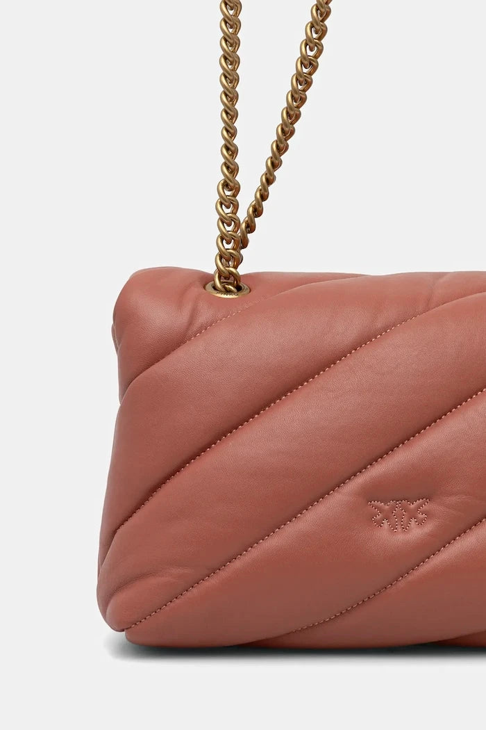 Pinko чанта crossbody дамска от кожа