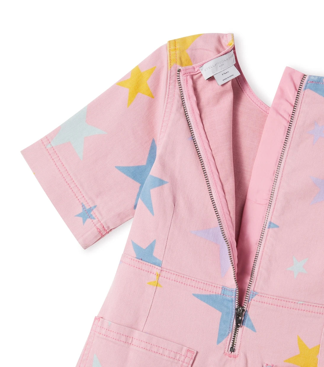 Stella McCartney Kids - Printed denim dress