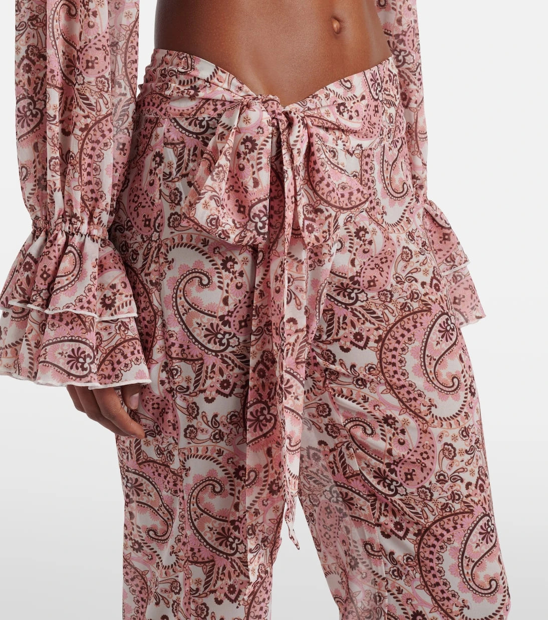 Bananhot - Bowie paisley flared pants