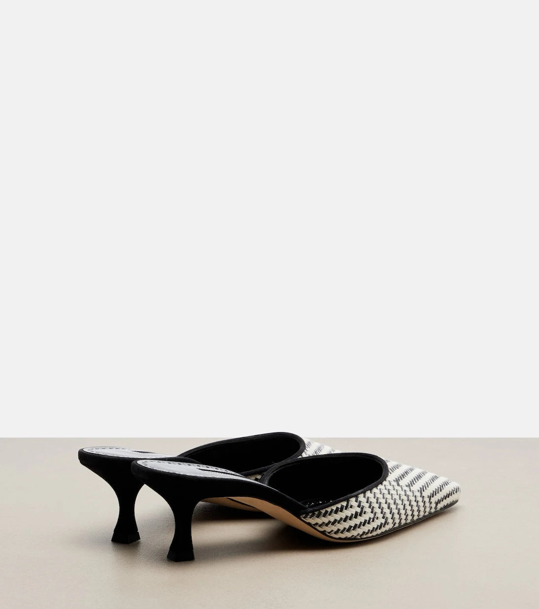 Manolo Blahnik - BB woven pumps