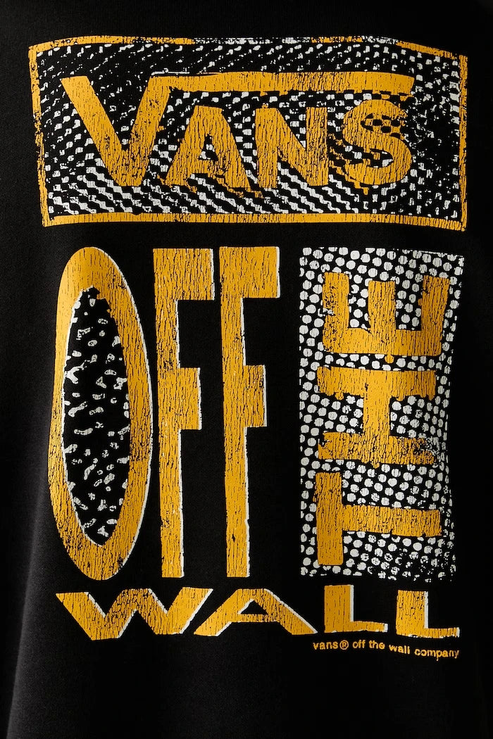 Pamuklu kapüşonlu erkek Vans sweatshirt