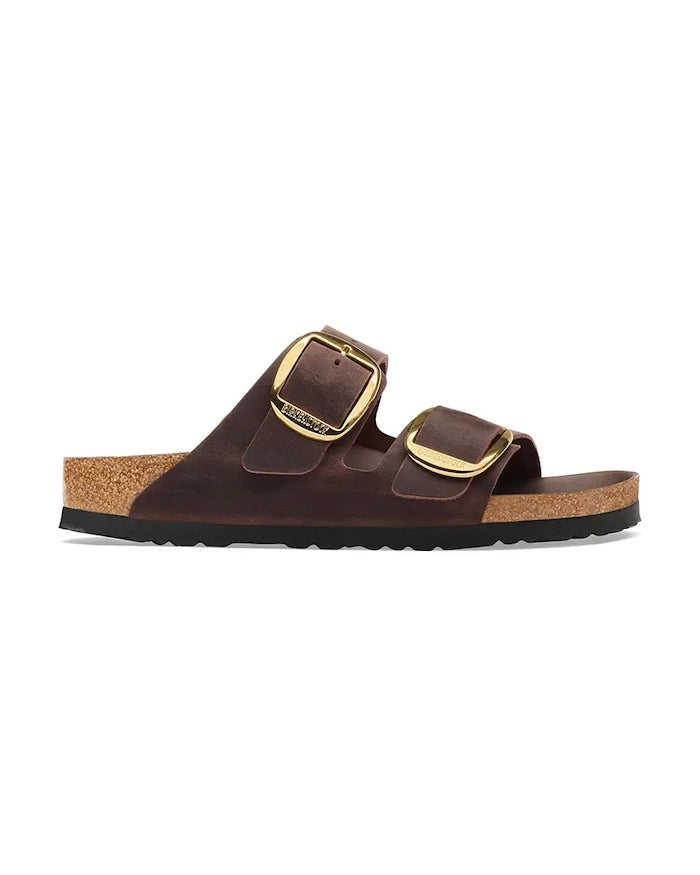 Birkenstock Kadın Deri Terlik Arizona Big Buckle Oiled Leather