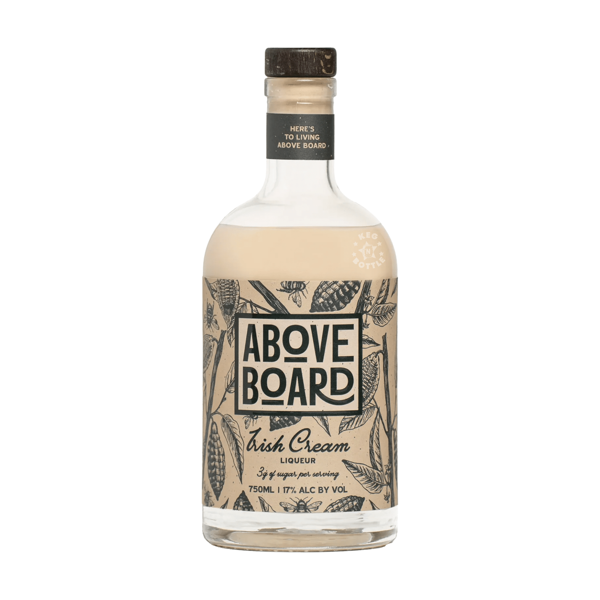 Above Board Irish Cream Liqueur (750 ml)