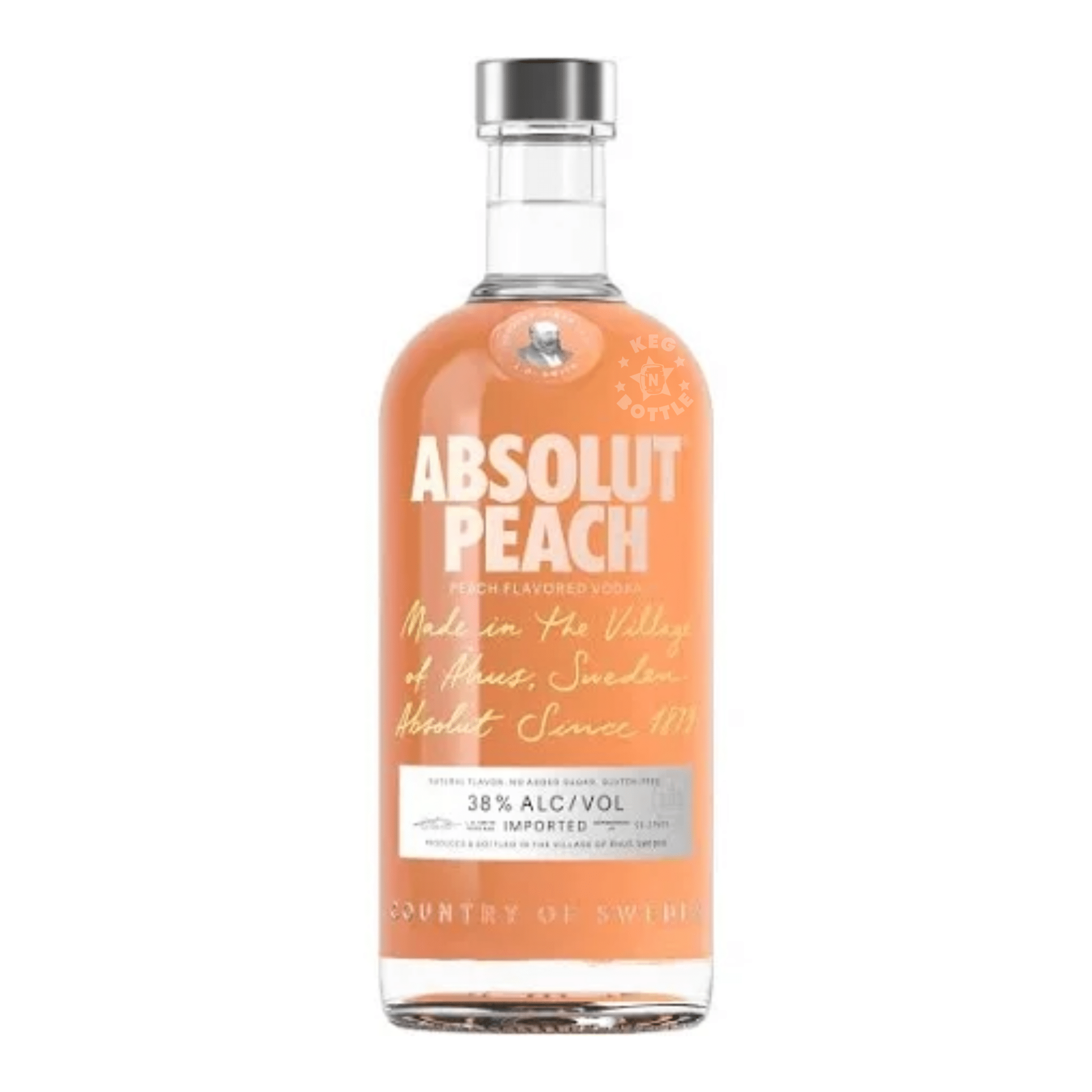 Absolut Peach Vodka (750 ml)