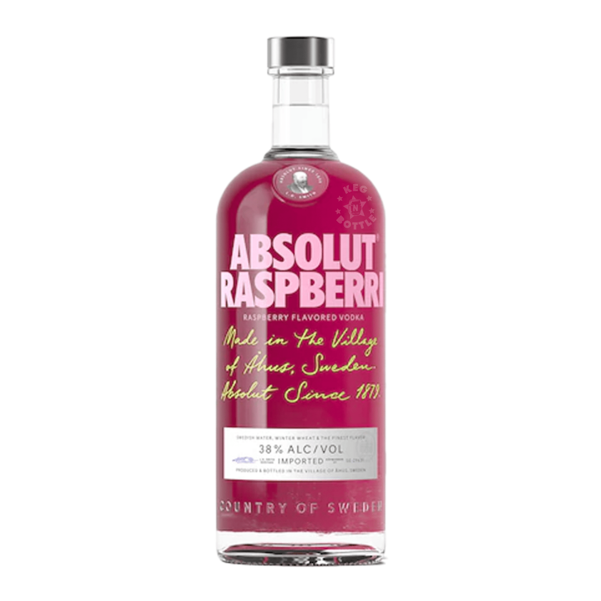 Absolut Raspberri Vodka (750 ml)