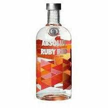 Absolut Ruby Red Vodka 750 ml