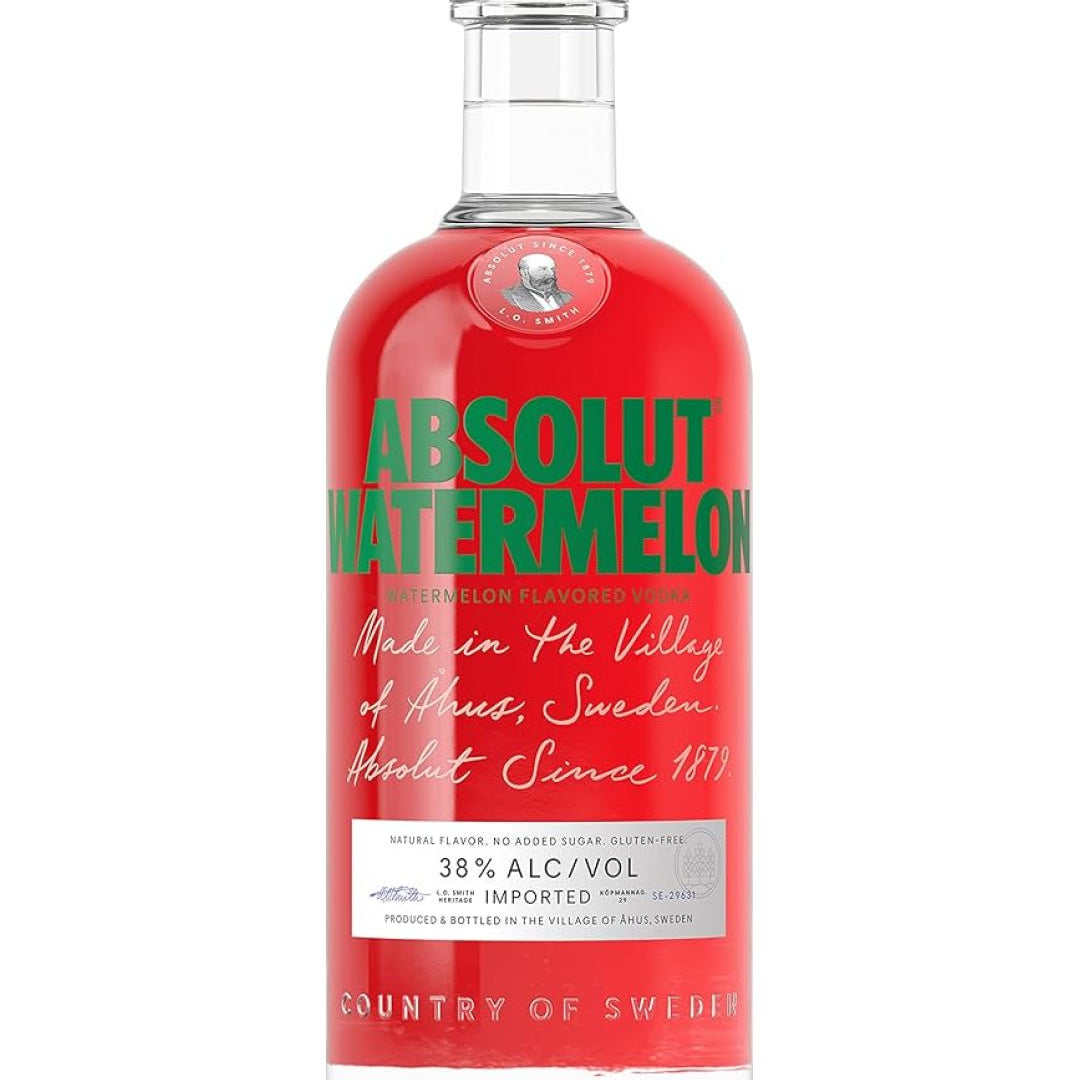 Absolut Watermelon Vodka, 70 cl