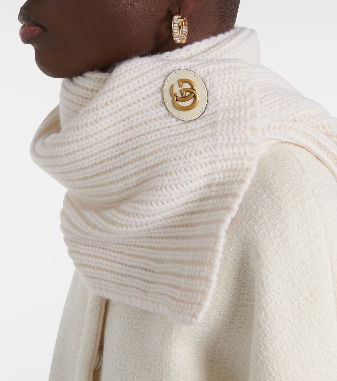 Gucci - Wool and cashmere scarf