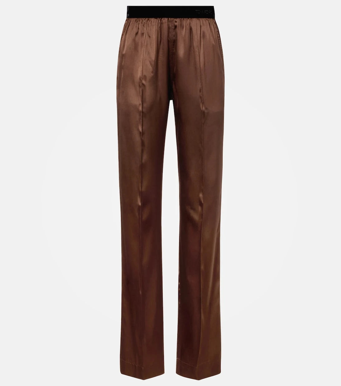 Tom Ford - Silk-blend straight pants