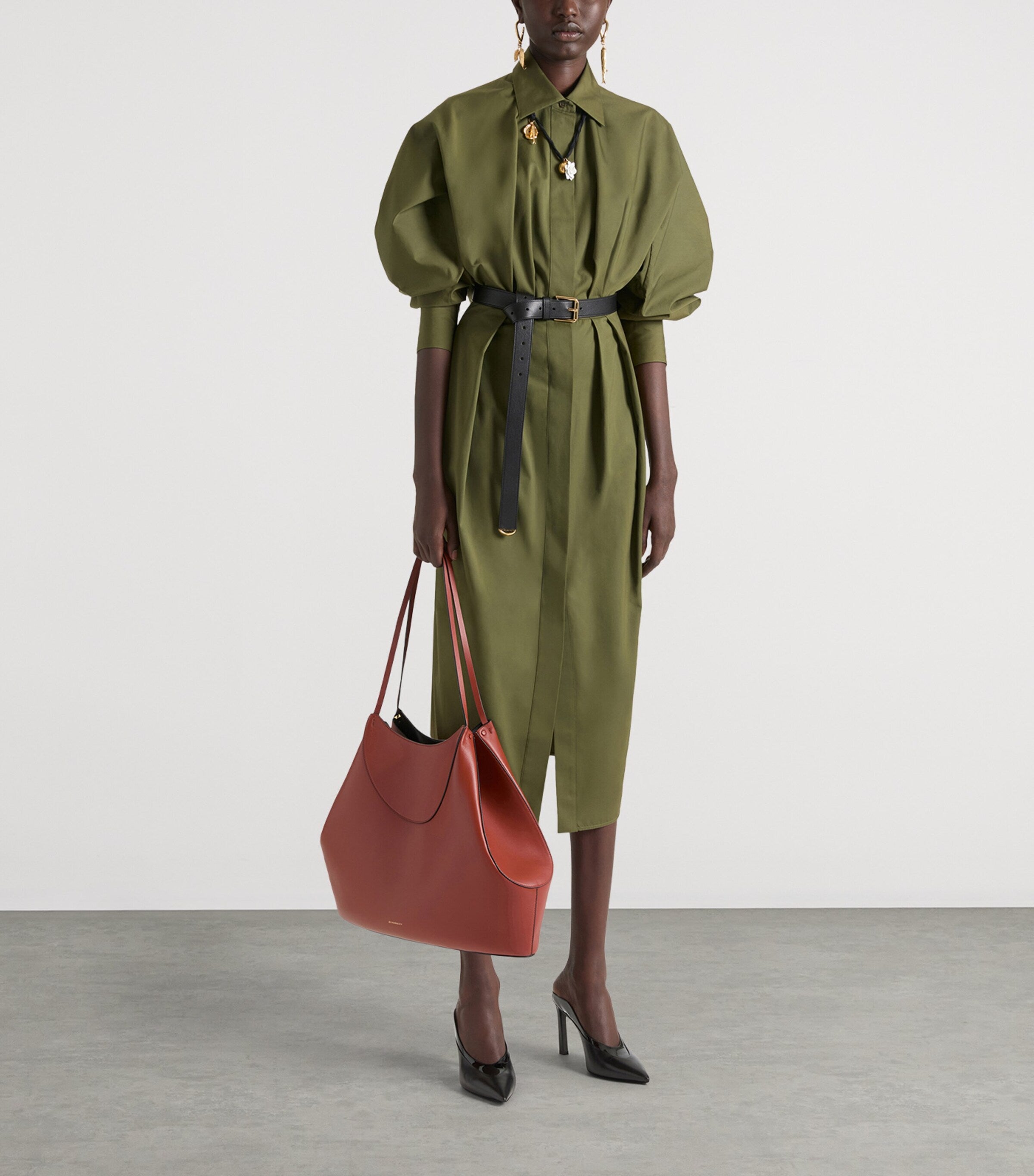 Givenchy Medium Leather Facet Shoulder Bag