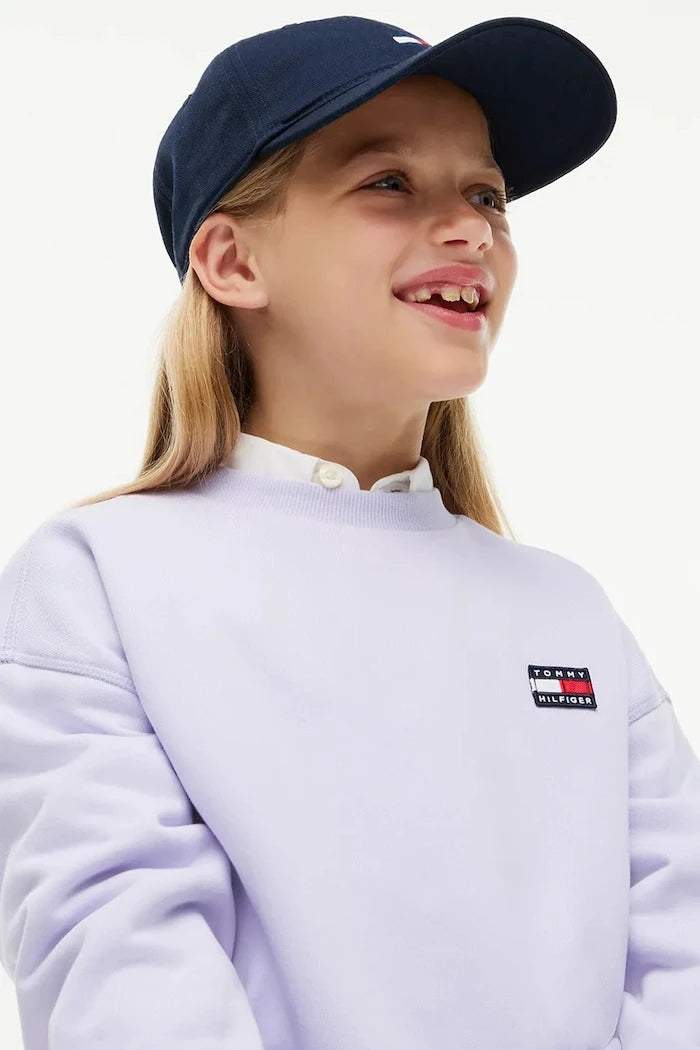 Pamuklu çocuk sweatshirt