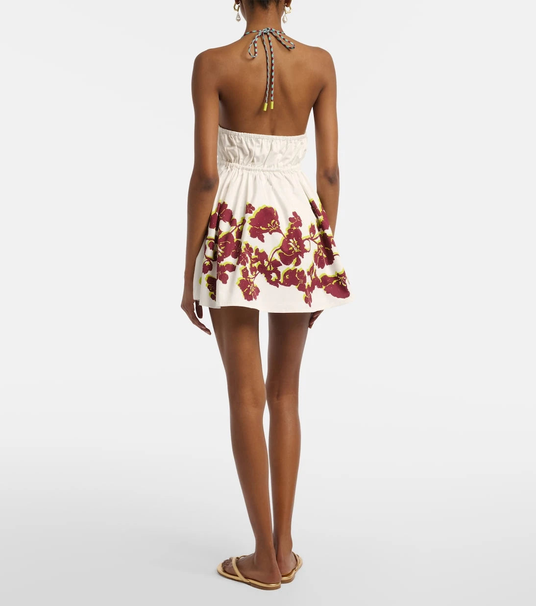 Alémais - Haze floral cotton minidress