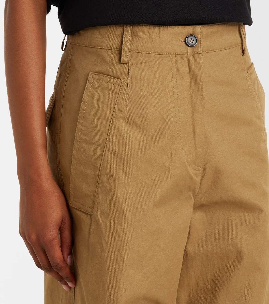 Dries Van Noten - Cotton wide-leg pants