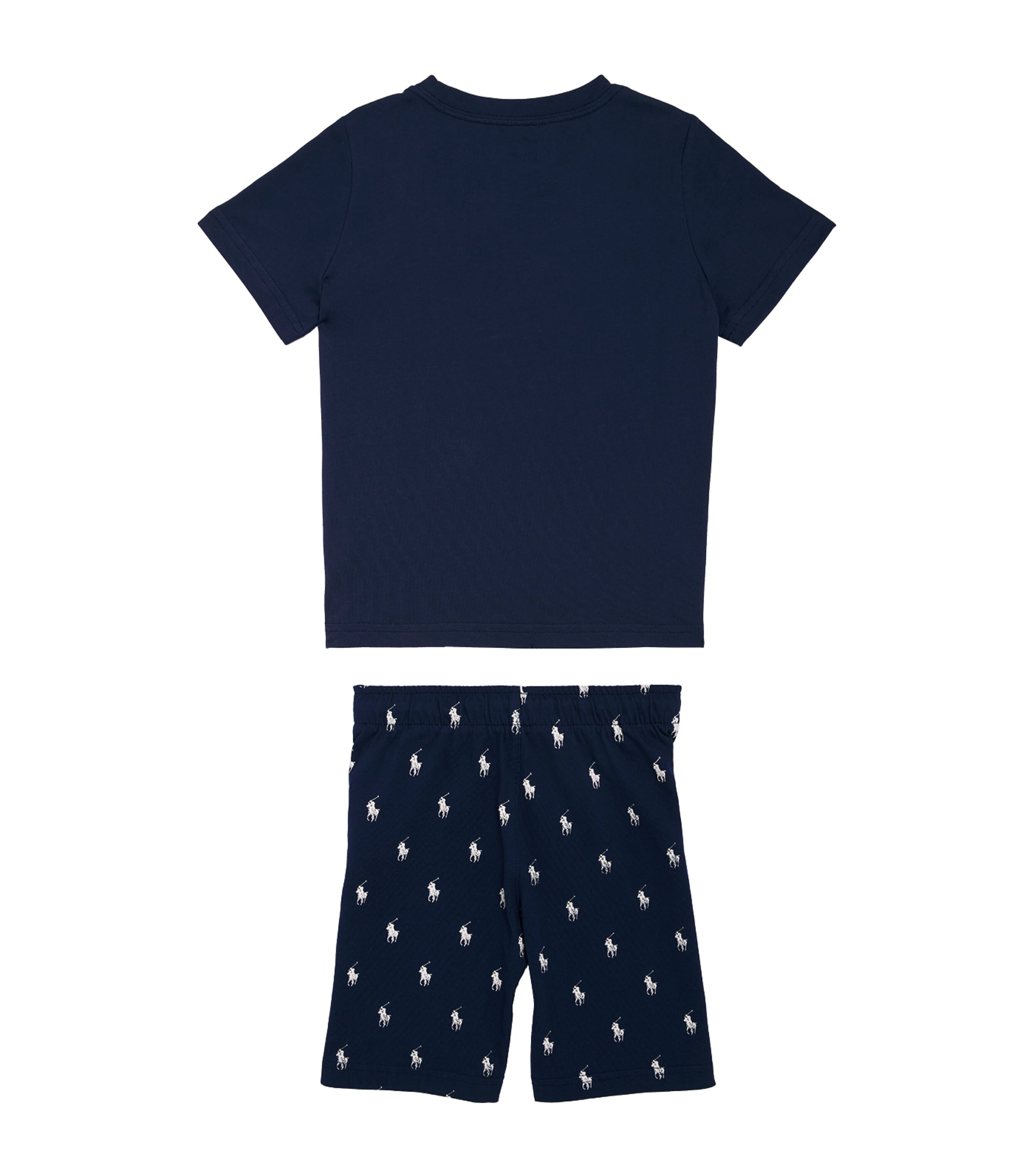 Ralph Lauren Kids Cotton T-Shirt and Shorts Set (4-7 Years)