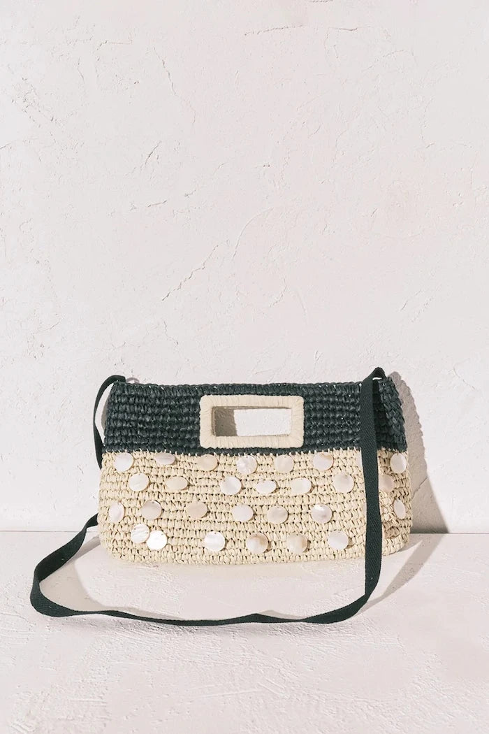 women'secret hasır dokulu kadın crossbody çanta