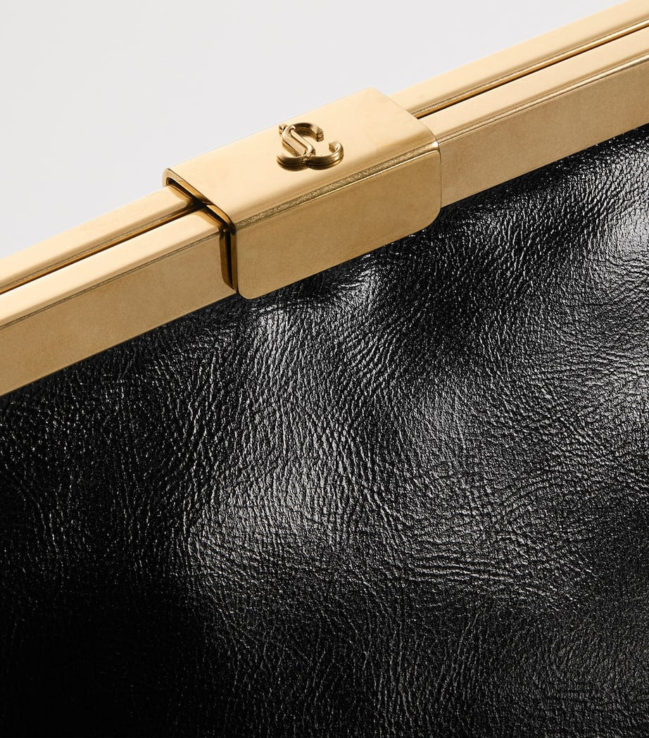 Jimmy Choo Multi Leather Ganache Clutch Bag
