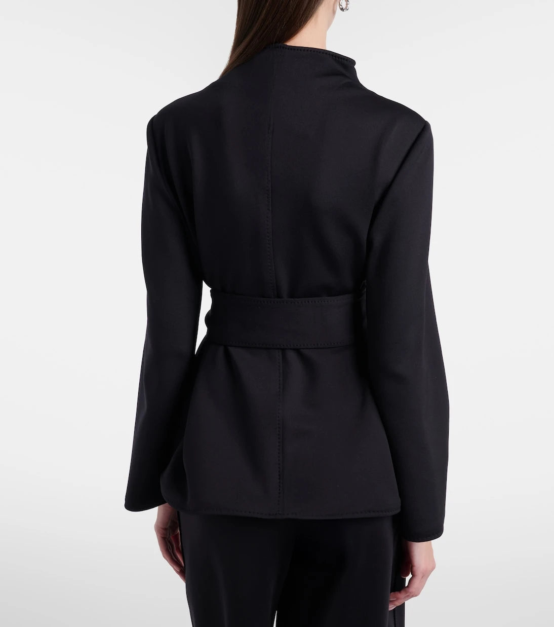 Max Mara - Talamo kemerli jarse blazer