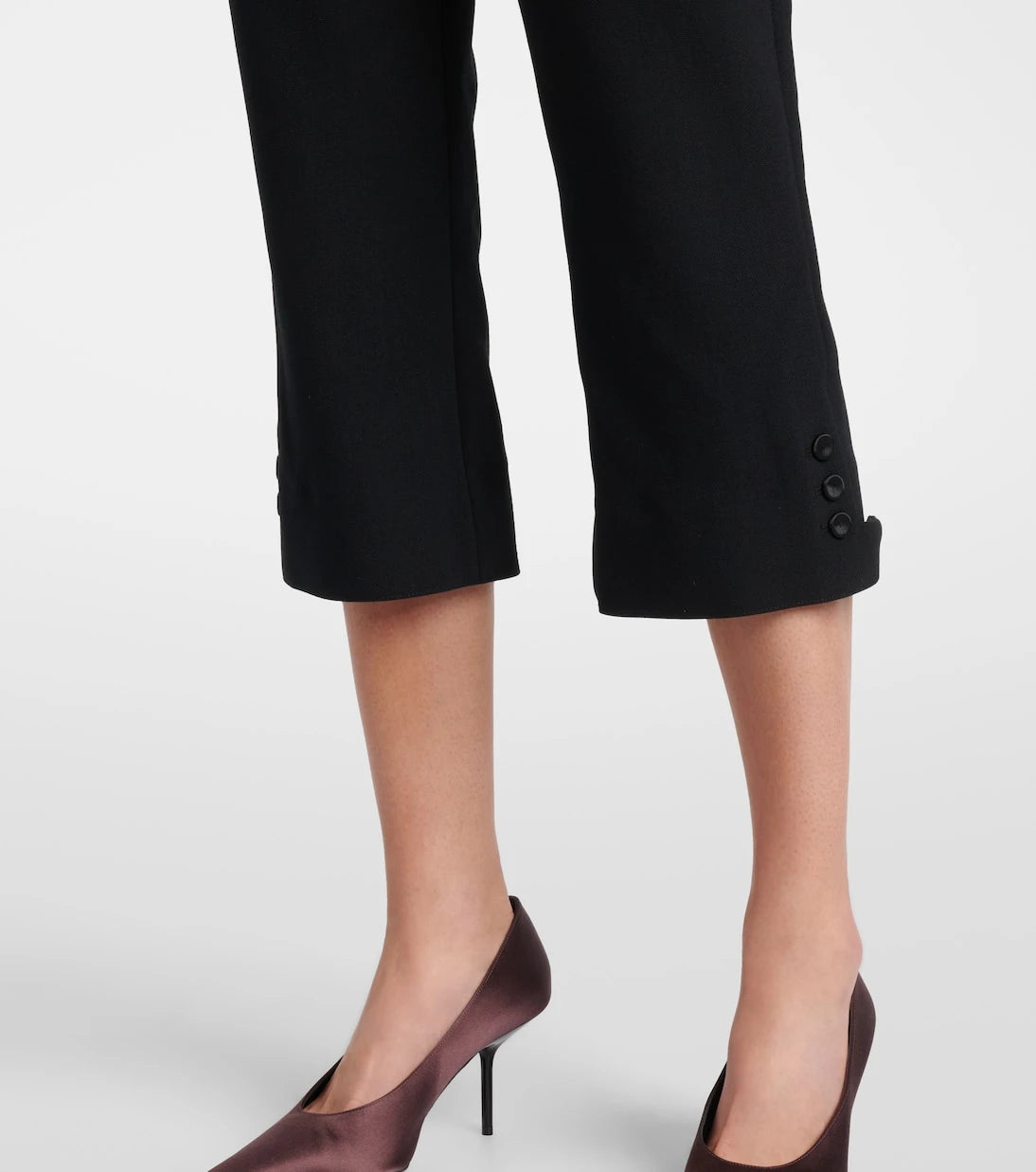 Victoria Beckham - Logo capri pants