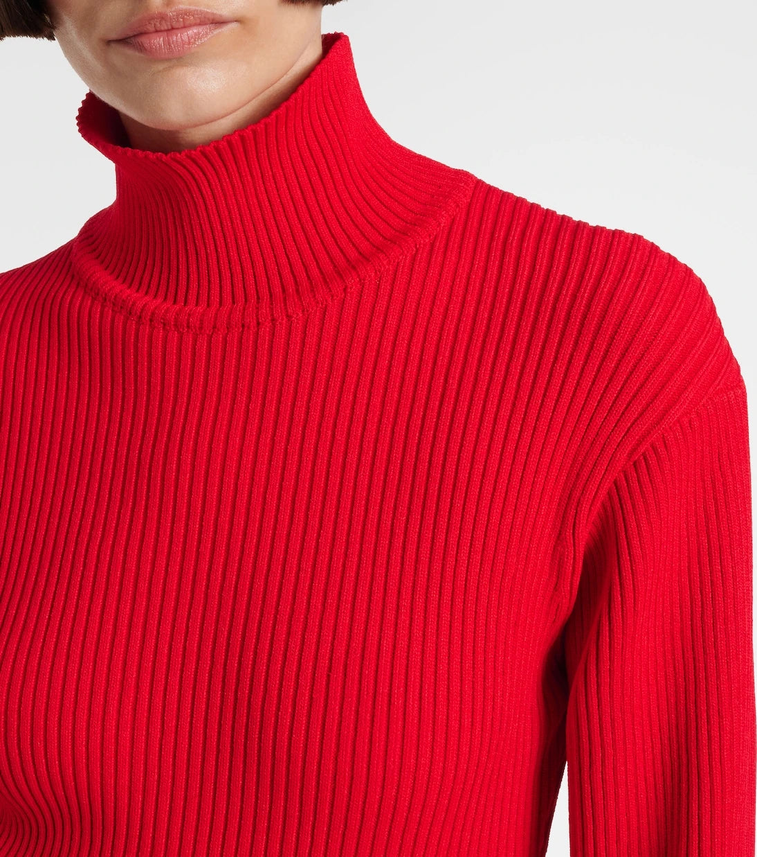 Magda Butrym - Ribbed-knit turtleneck bodysuit