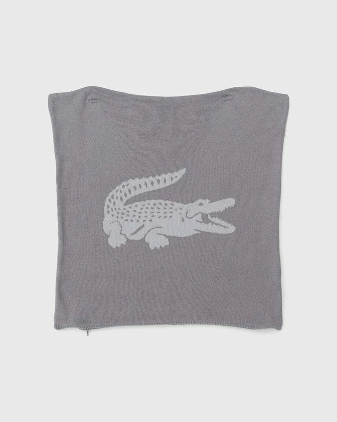 Lacoste L Reflet Gris Yastık Kılıfı