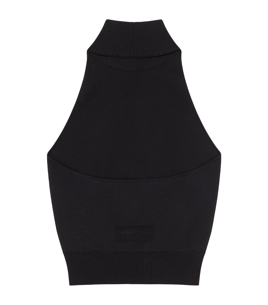Givenchy Black Knitted Tank Top