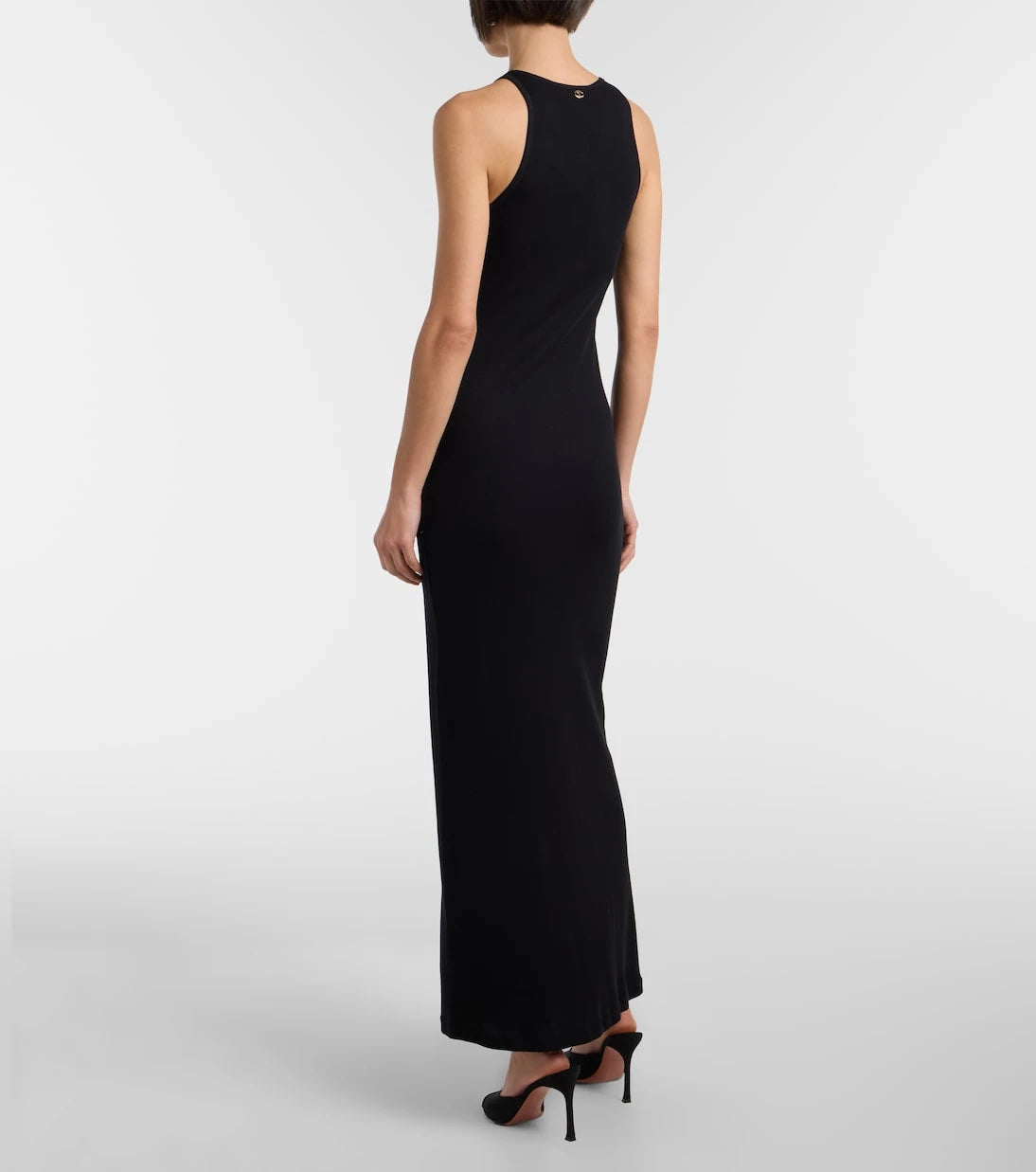 Rabanne - Embellished cotton-blend maxi dress
