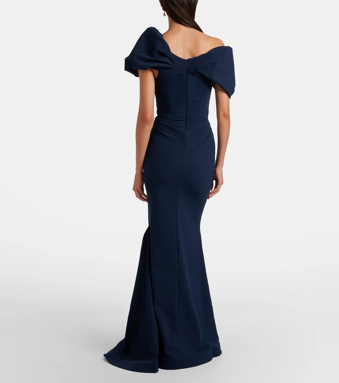Rachel Gilbert - Jade asymmetric gown