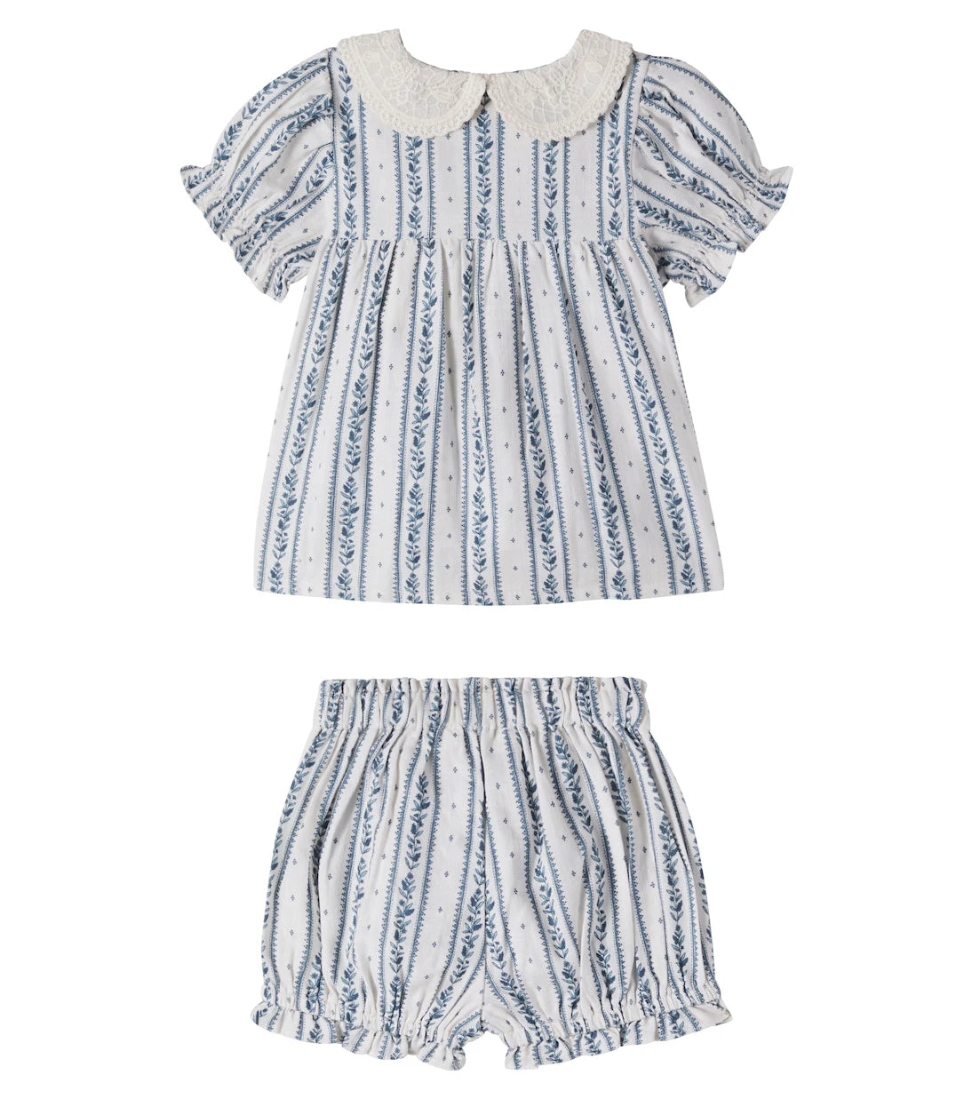 C'era Una Volta - Baby Eugenia blouse and bloomers set