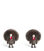Deakin & Francis Sterling Silver Wild Turkey Cufflinks