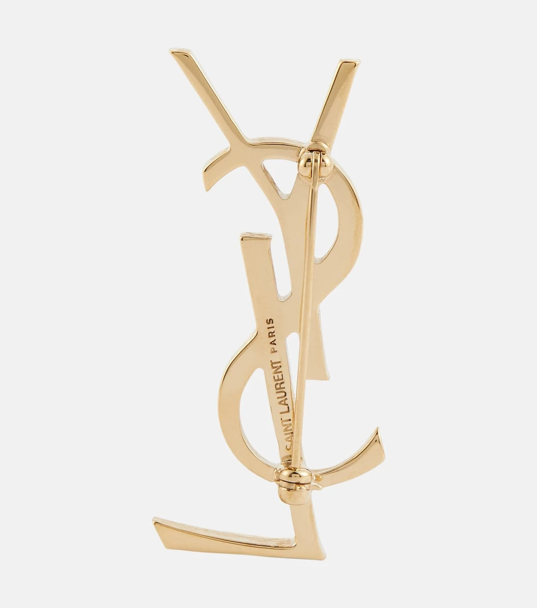 Saint Laurent - Monogram brooch