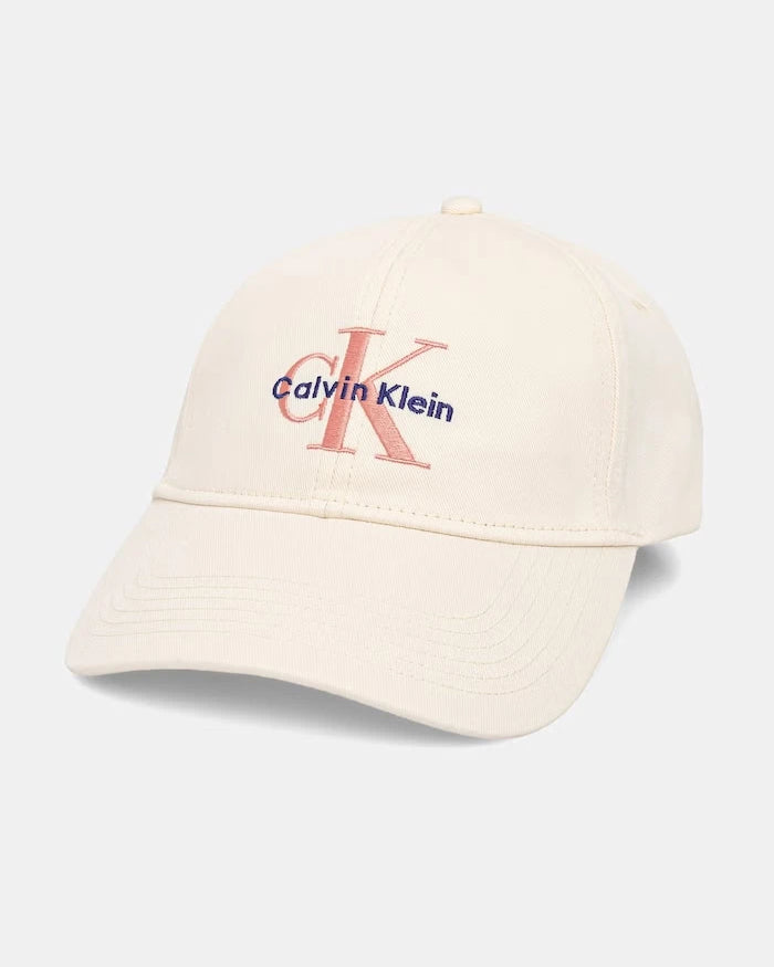 Calvin Klein şapka siperlikli kadın pamuklu