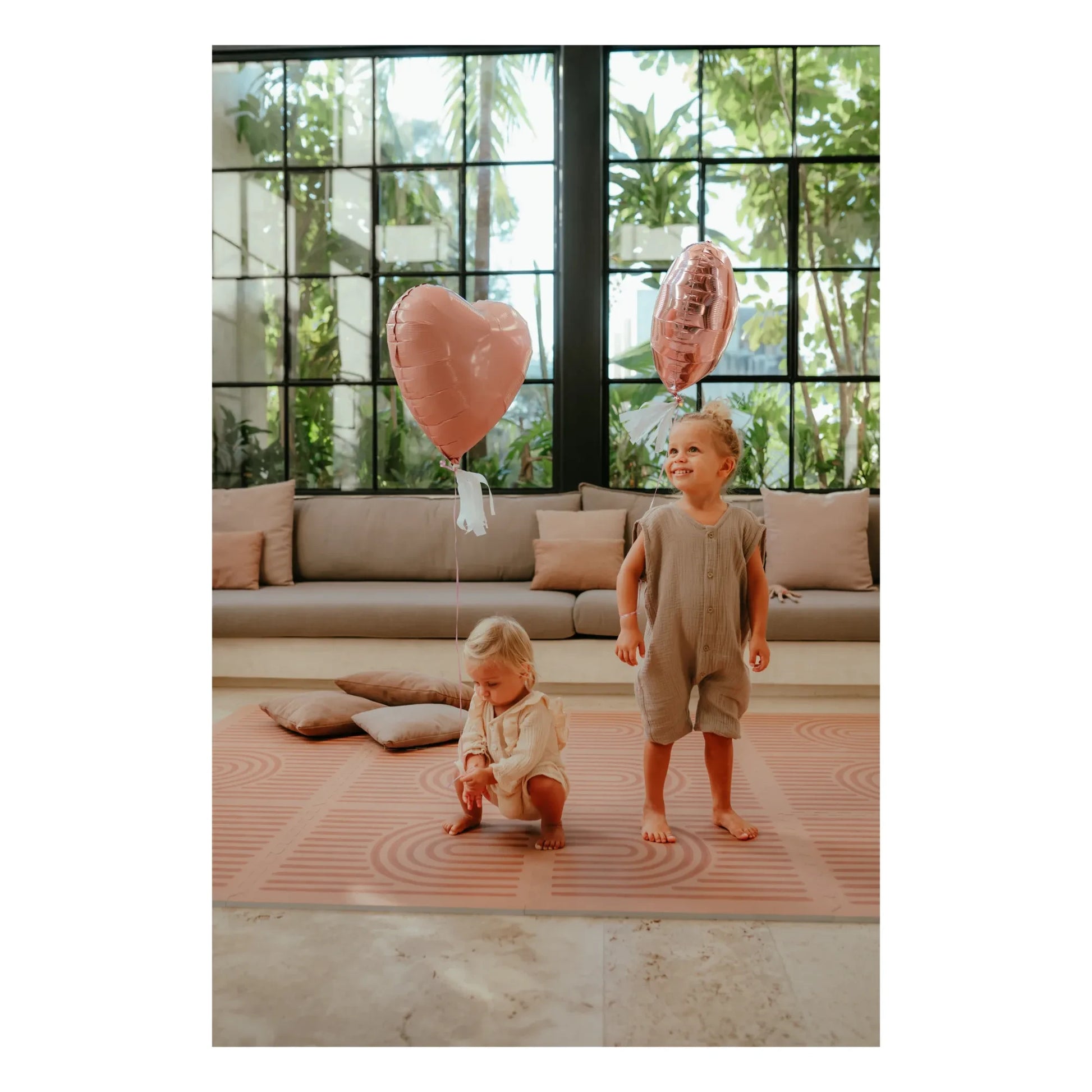 Toddlekind - Linear modular playmat | Camel