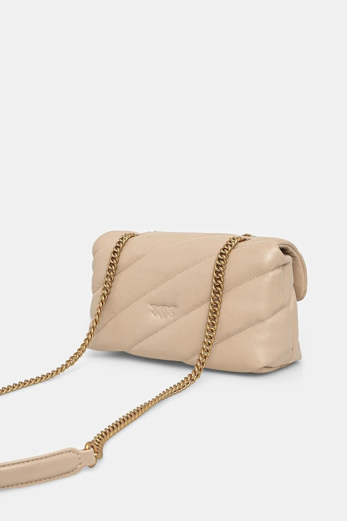 Pinko kadın deri crossbody çanta