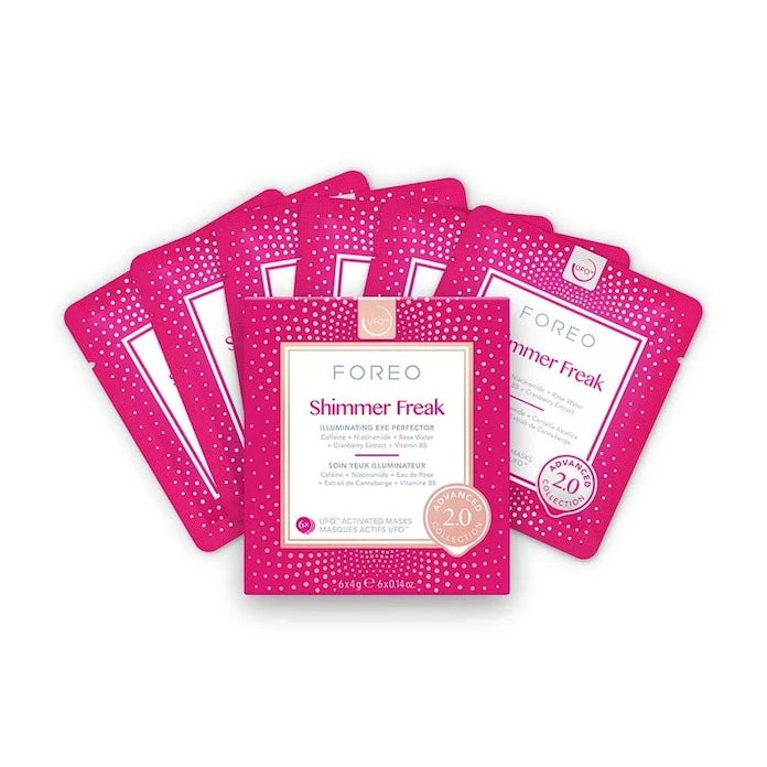 FOREO UFO Masks Shimmer Freak 2.0 Aktif Güzelleştirici Maske (6 Adet)