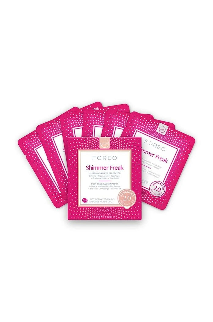 FOREO UFO Masks Shimmer Freak 2.0 Aktif Güzelleştirici Maske (6 Adet)