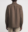 Brown Wool Chelsea Overshirt