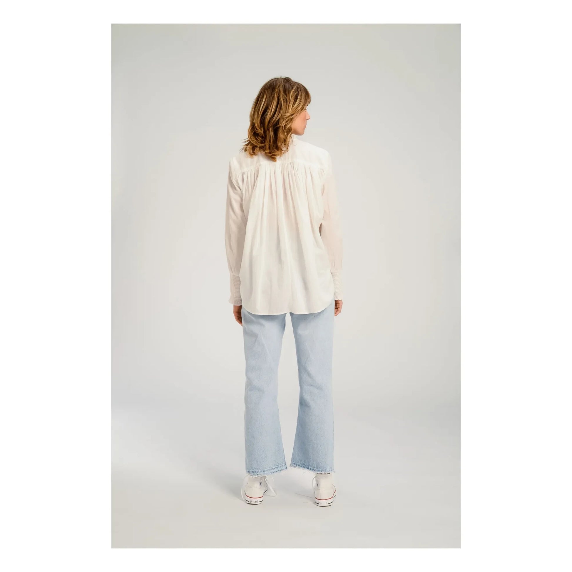 Virginie de Vinster - Santiago blouse | White