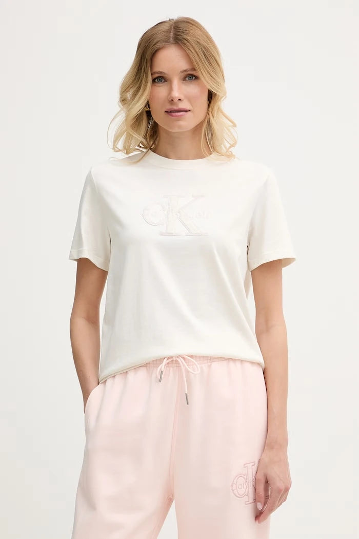 Calvin Klein Jeans тениска дамска от памук