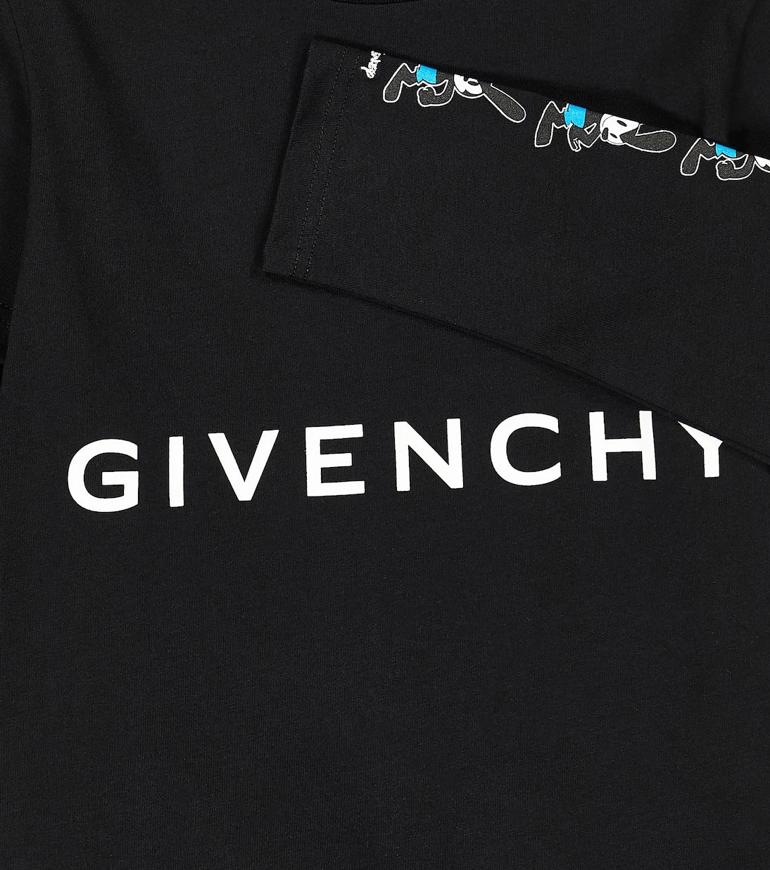 Givenchy Kids - تيشيرت قطني بشعار الماركة
